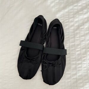 Mango black ballet flats 🩰🖤
